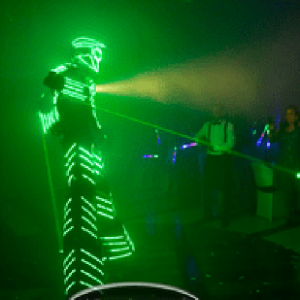 Robot led para fiestas y eventos
