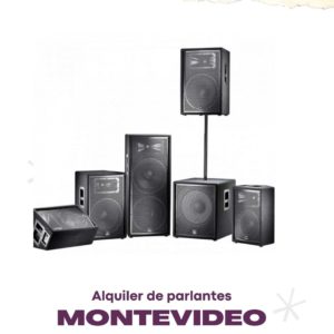 Alquiler de parlantes montevideo