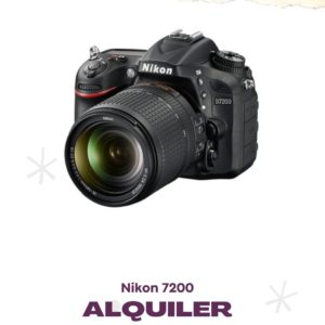 Alquiler de Nikon d7200