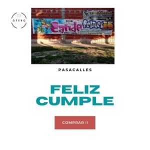 Pasacalles Carteles Cumpleaños 15 Años En 24 Hs. " Feliz Cumple "