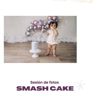 Sesión de fotos smash cake