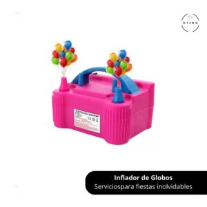 Inflador de globos para fiestas